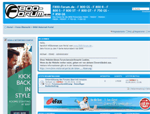 Tablet Screenshot of f800-forum.de